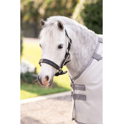 Chemise anti-mouches Horseware Amigo Bug Rug Pony Argent / gris titanium / argent Chemise anti-mouches Horseware Amigo Bug Rug Pony Argent / gris titanium / argent