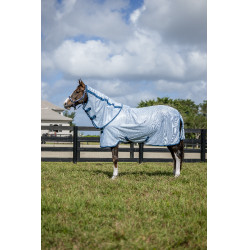 Chemise anti-mouches Horseware Amigo Bug Rug Plus Bleu azure / marine / bleu électrique Chemise anti-mouches Horseware Amigo Bug Rug Plus Bleu azure / marine / bleu électrique