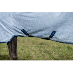 Chemise anti-mouches Horseware Amigo Bug Rug Plus Bleu azure / marine / bleu électrique Chemise anti-mouches Horseware Amigo Bug Rug Plus Bleu azure / marine / bleu électrique