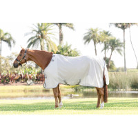Chemise anti-mouches Horseware Amigo Bug Rug Argent / gris titanium / argent Chemise anti-mouches Horseware Amigo Bug Rug Argent / gris titanium / argent