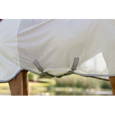 Chemise anti-mouches Horseware Amigo Bug Rug Argent / gris titanium / argent