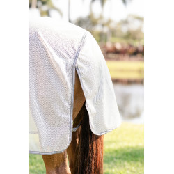 Chemise anti-mouches Horseware Amigo Bug Rug Argent / gris titanium / argent