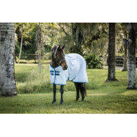 Chemise anti-mouches Horseware Amigo Bug Rug Argent / gris titanium / argent Chemise anti-mouches Horseware Amigo Bug Rug Argent / gris titanium / argent