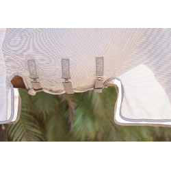 Chemise anti-mouches Horseware Amigo Bug Buster Argent / gris titanium / argent Chemise anti-mouches Horseware Amigo Bug Buster Argent / gris titanium / argent