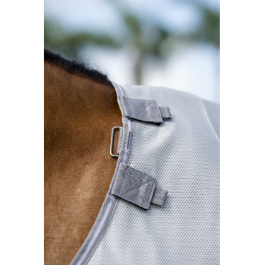 Chemise anti-mouches Horseware Amigo Bug Buster Argent / gris titanium / argent Chemise anti-mouches Horseware Amigo Bug Buster Argent / gris titanium / argent
