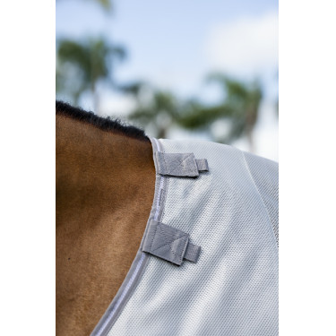 Chemise anti-mouches Horseware Amigo Bug Buster Argent / gris titanium / argent Chemise anti-mouches Horseware Amigo Bug Buster Argent / gris titanium / argent