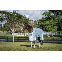 Chemise anti-mouches Horseware Amigo Bug Buster Bleu azure / marine / bleu électrique