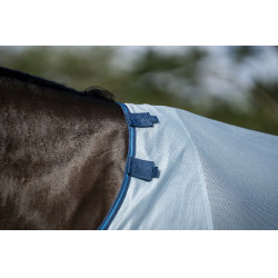 Chemise anti-mouches Horseware Amigo Bug Buster Bleu azure / marine / bleu électrique Chemise anti-mouches Horseware Amigo Bug Buster Bleu azure / marine / bleu électrique