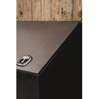 Bac à aliments en aluminium Grooming Deluxe by Kentucky sur roues Noir Bac à aliments en aluminium Grooming Deluxe by Kentucky sur roues Noir