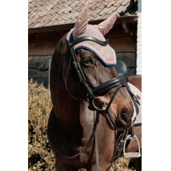 Bonnet Anti-mouche Kentucky Pied-de-Poule Bordeaux / bleu marine