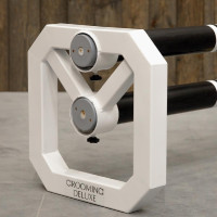 Cavaletti aluminium Square Grooming Deluxe by Kentucky par 2 Blanc Cavaletti aluminium Square Grooming Deluxe by Kentucky par 2 Blanc