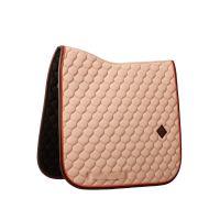 Tapis de selle Kentucky Onion quilt Leather Neon Beige