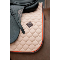 Tapis de selle Kentucky Onion quilt Leather Neon Beige