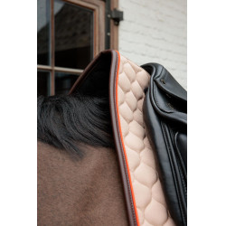 Tapis de selle Kentucky Onion quilt Leather Neon Beige