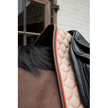 Tapis de selle Kentucky Onion quilt Leather Neon Tapis de selle Kentucky Onion quilt Leather Neon