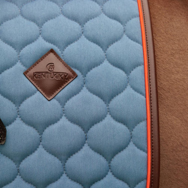 Tapis de selle Kentucky Onion quilt Leather Neon Tapis de selle Kentucky Onion quilt Leather Neon