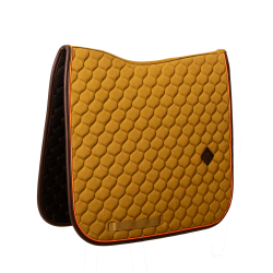 Tapis de selle Kentucky Onion quilt Leather Neon