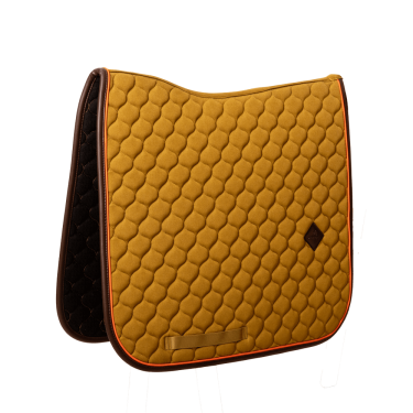 Tapis de selle Kentucky Onion quilt Leather Neon