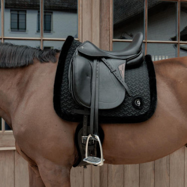 Tapis de selle Kentucky Plaited faux mouton Tapis de selle Kentucky Plaited faux mouton