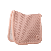 Tapis de selle Kentucky Plaited faux mouton Vieux rose