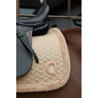 Tapis de selle Kentucky Plaited faux mouton Tapis de selle Kentucky Plaited faux mouton