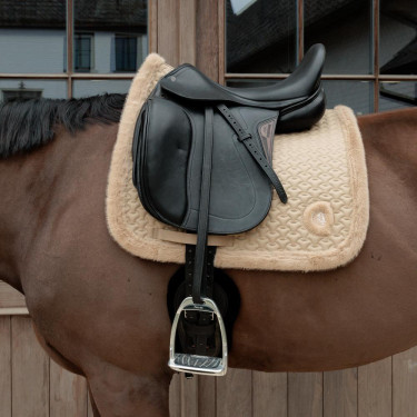 Tapis de selle Kentucky Plaited faux mouton Tapis de selle Kentucky Plaited faux mouton