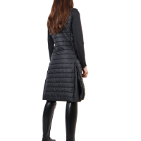 Veste longue Montar matelassé hybrid femme Noir