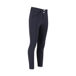 Pantalon d'équitation Kentucky Miami full grip femme Marine Bleu marine