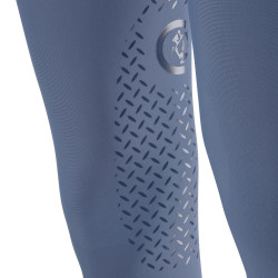 Pantalon d'équitation Kentucky Miami grip genoux femme Bleu océan
