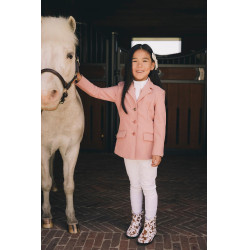 Veste de concours Kentucky Paris fille Vieux rose