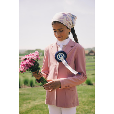 Veste de concours Kentucky Paris fille Vieux rose