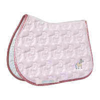 Tapis de selle Kentucky Licorne Pailleté Rose pâle