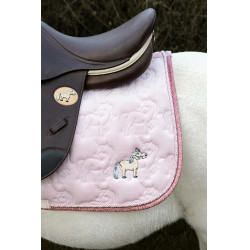 Tapis de selle Kentucky Licorne Pailleté Rose pâle Tapis de selle Kentucky Licorne Pailleté Rose pâle
