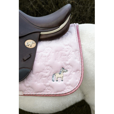 Tapis de selle Kentucky Licorne Pailleté Rose pâle Tapis de selle Kentucky Licorne Pailleté Rose pâle