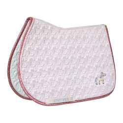 Tapis de selle Kentucky Tête de Licorne Pailleté