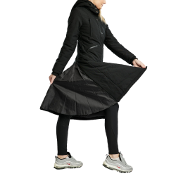 Veste Montar extra longue Dicte femme Noir