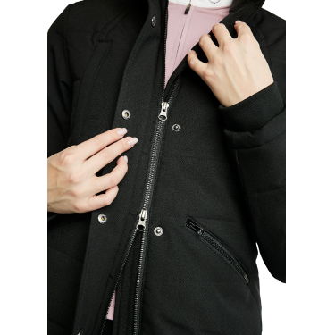 Veste Montar extra longue Dicte femme Noir