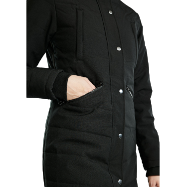 Veste Montar extra longue Dicte femme Noir