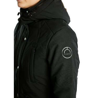 Veste Montar extra longue Dicte femme Noir