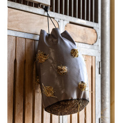 Sac à foin Waldhausen fond en maille Gris Sac à foin Waldhausen fond en maille Gris