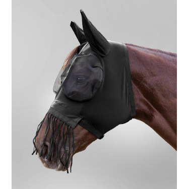 Masque anti-mouches Waldhausen Puck franges nasales Masque anti-mouches Waldhausen Puck franges nasales