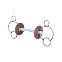 Mors Beris 3 anneaux barre de confort fine