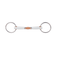 Mors de bride Beris double brisure anneau 6 cm