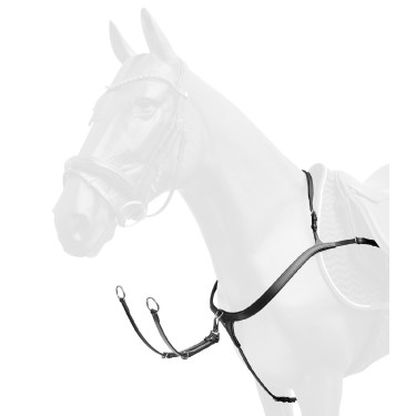 Collier de chasse Waldhausen X-Line long pont Noir