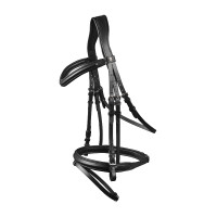 Bridon Waldhausen X-Line London muserolle combinée Noir Bridon Waldhausen X-Line London muserolle combinée Noir