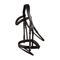 Bridon Waldhausen X-Line Stockholm muserolle combinée pull back Marron