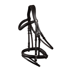 Bridon Waldhausen X-Line Stockholm muserolle combinée pull back