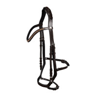 Bridon Waldhausen X-Line Relaxation muserolle anatomique Marron