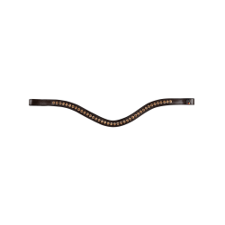 Bridon Waldhausen X-Line Relaxation muserolle anatomique Marron