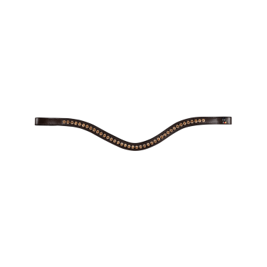 Bridon Waldhausen X-Line Relaxation muserolle anatomique Marron